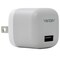 Ventev 12W USB A Wall Charger and USB A to Apple Lightning Cable 3.3ft, White WC12-AL252160 - alternate 1